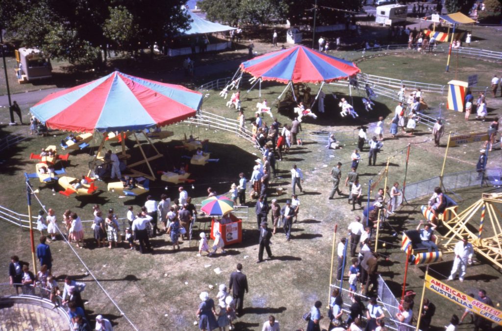 Moomba Carnival area B, 1963