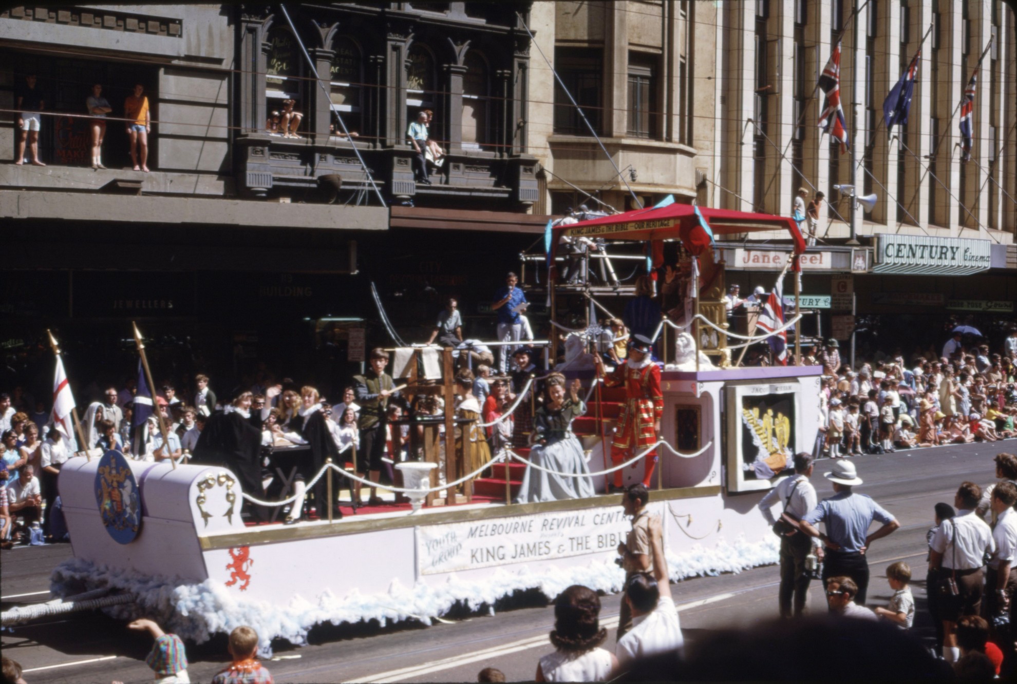 Melbourne Revival Centre float, 1964 City Collection
