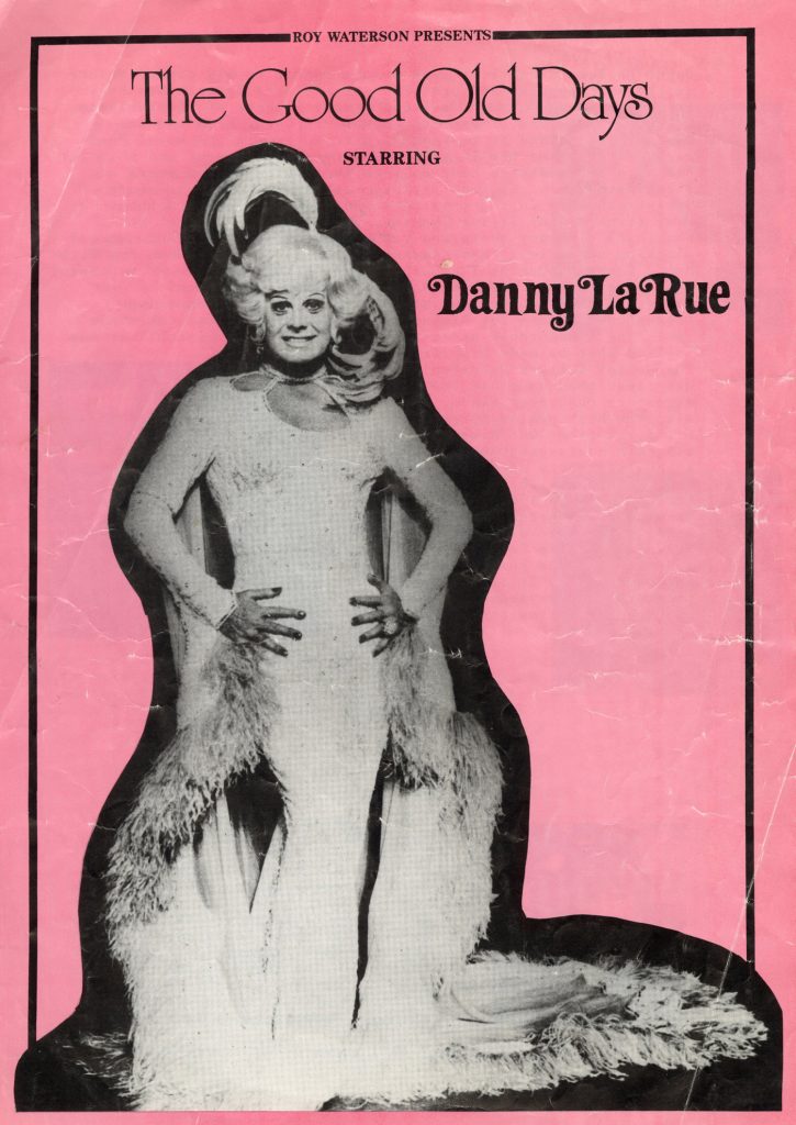 Programme, The Good Old Days starring Danny La Rue