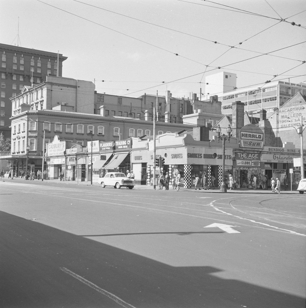 Book B Negative B71 – Spencer and Collins Street intersection