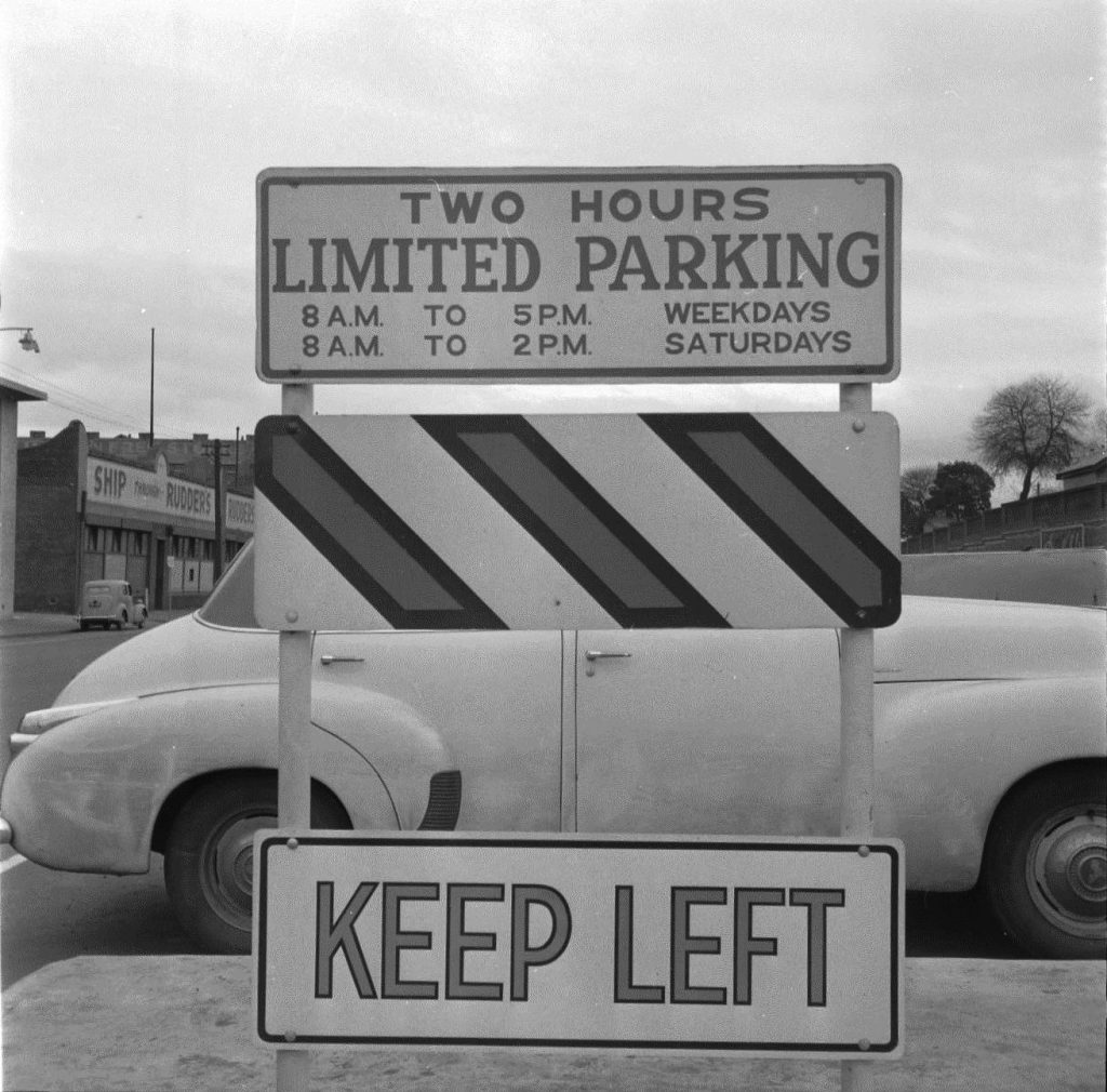 Book B Negative B93 Car Park Signage City Collection