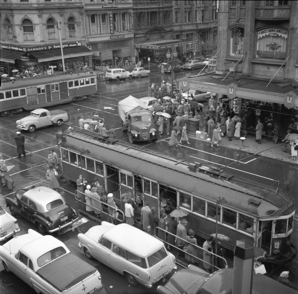 Unmarked Book Negative A26 – Intersection of Swanston and Collins Street