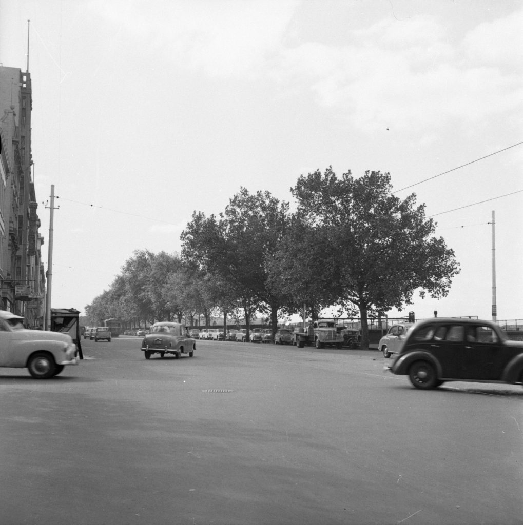 Unmarked Book Negative A79 – Russell Street and Flinders Street intersection