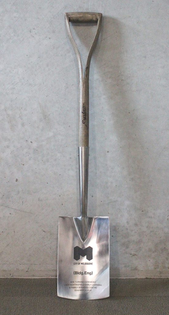 Handcrafted shovel
