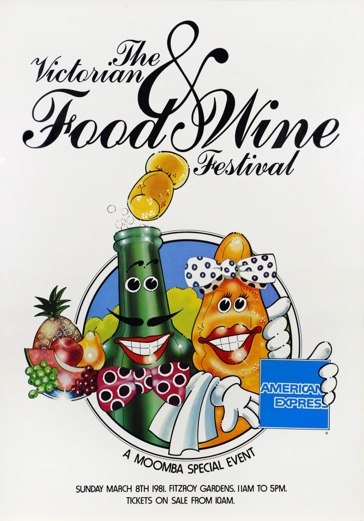 Poster, Victorian Food and Wine Festival