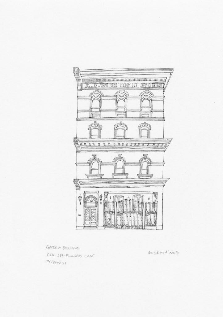 Gorden Building, 384 – 386 Flinders Lane, Melbourne