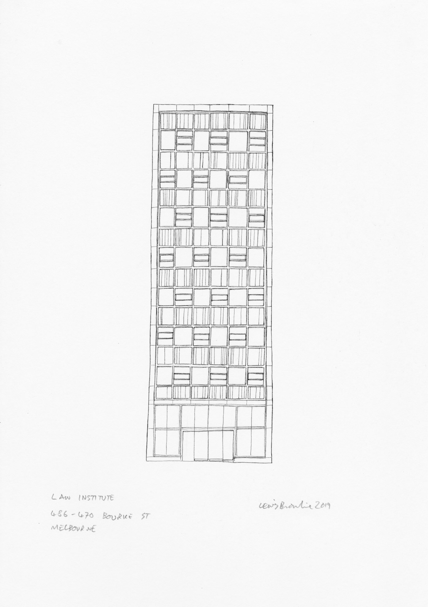 Law Institute, 486 470 Bourke Street, Melbourne City Collection