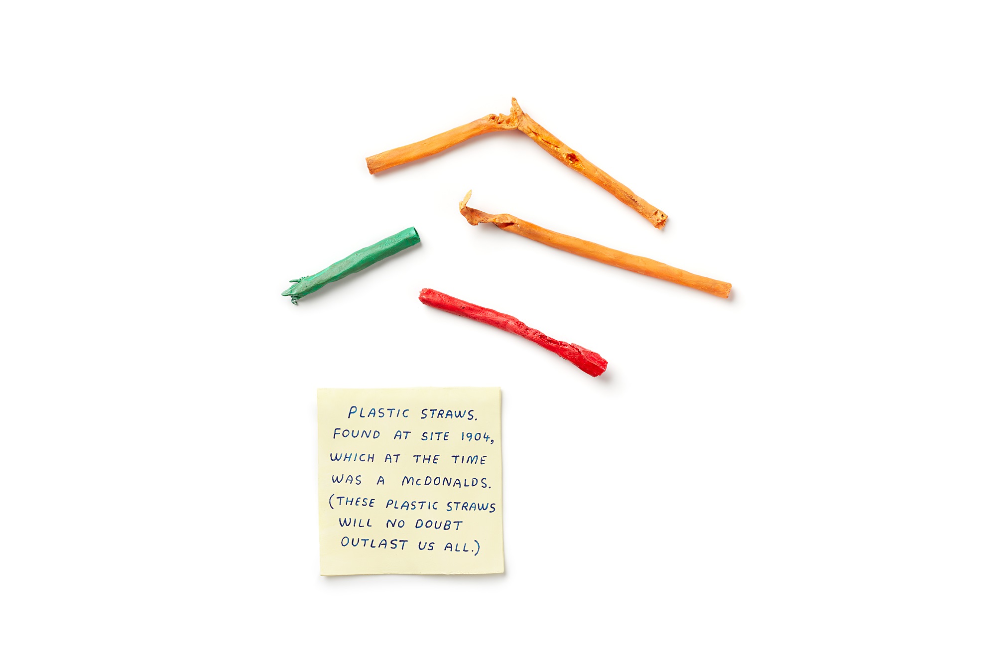 Plastic straws City Collection