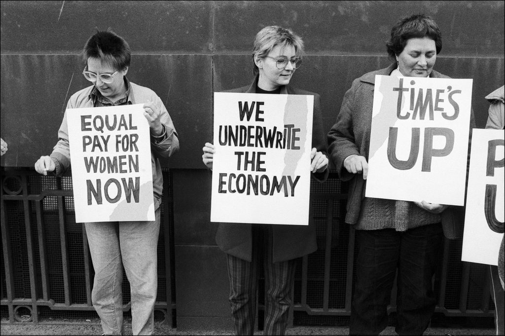 Equal pay demonstration 1