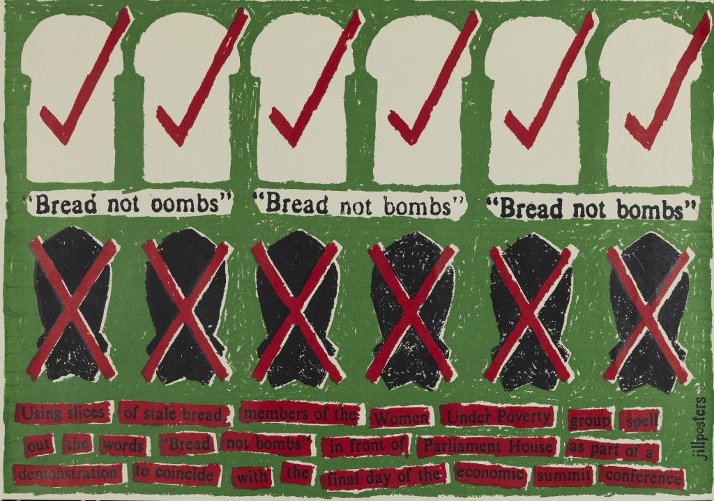 Bread Not Bombs poster