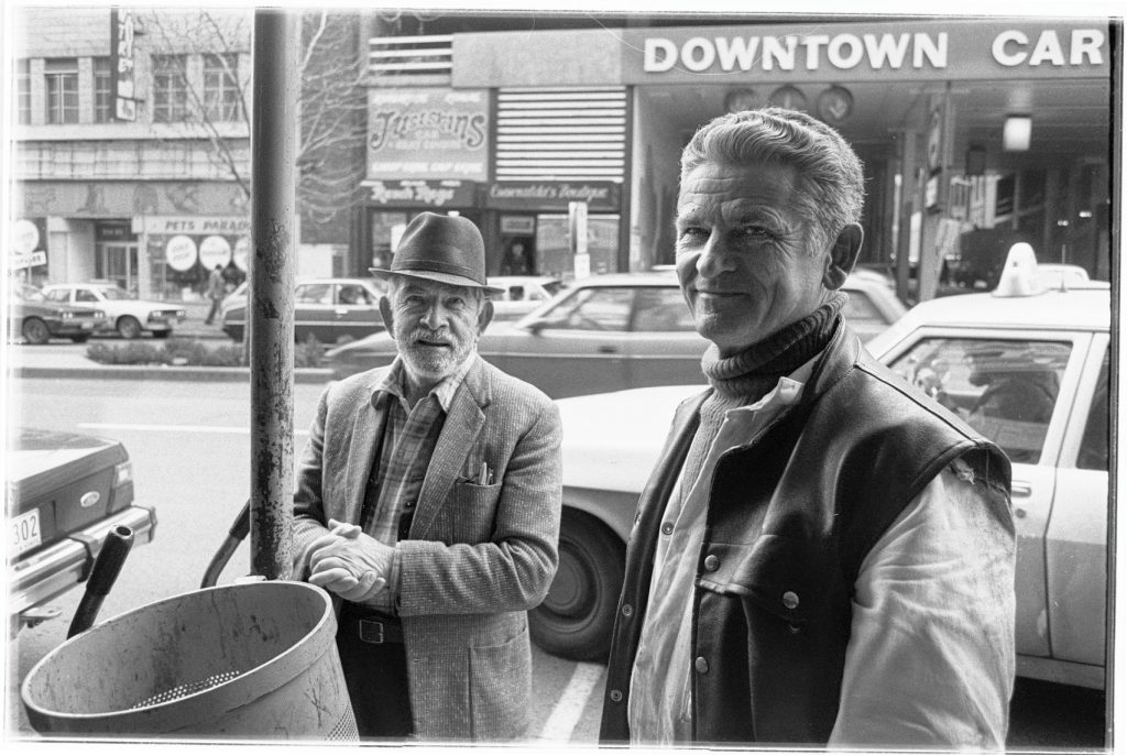 Men downtown (Lonsdale Street)