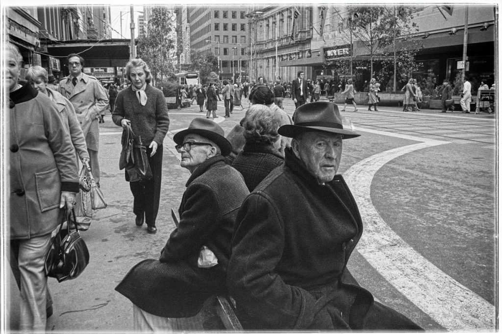 Waiting in the Mall (Bourke Street Mall)