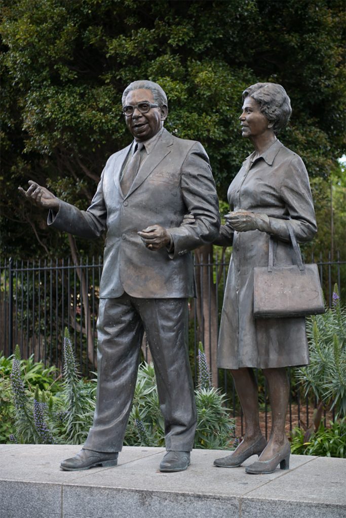 Pastor Sir Doug Nicholls and Lady Gladys Nicholls